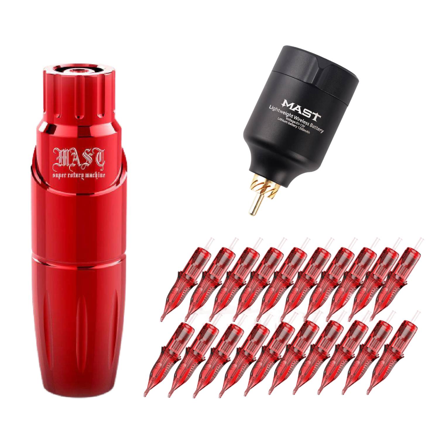 Dragonhawk Tattoo Set Wireless Mast Tour with Powerful Battery