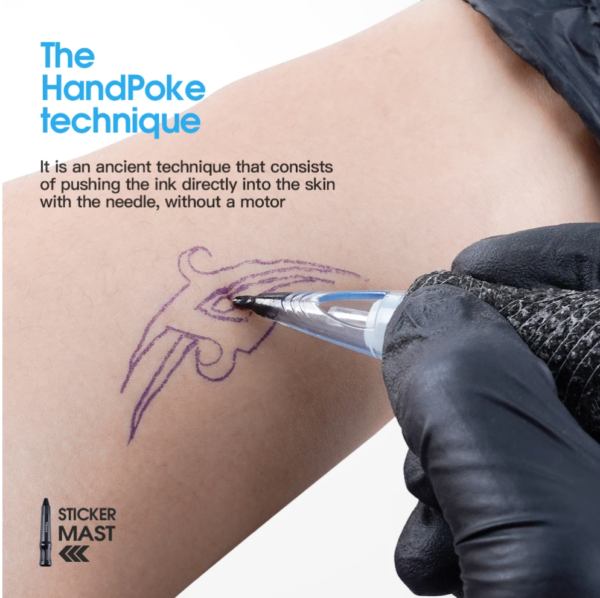 Sticker PMU SMP Cartridges Handpoke for Professional Tattoo Artists - Image 4