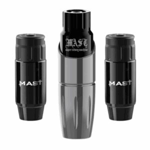 Dragonhawk Mast Tour Wireless Tattoo Kit Machine Powerful Pen with 2 Batteries