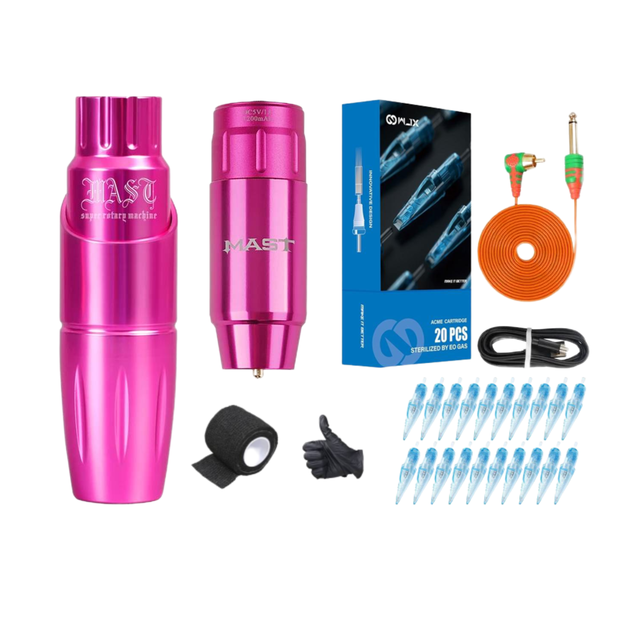 Dragonhawk Mast Wireless Power Supply Battery Pack RCA Tattoo Machine PMU Tattoo