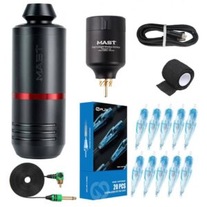 Dragonhawk Mast Tour Max Rotary Tattoo Pen Machine Wireless Battery