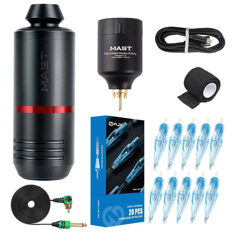 Dragonhawk Mast Tour Max Rotary Tattoo Pen Machine Wireless Battery