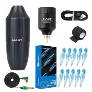 Dragonhawk Mast Shuttle Rotary Tattoo Pen Machine Wireless Battery T1 1350Mah