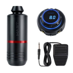 Dragonhawk Tattoo Machine set Mast Tour Max Rotary pen Power Supply Foot Pedal